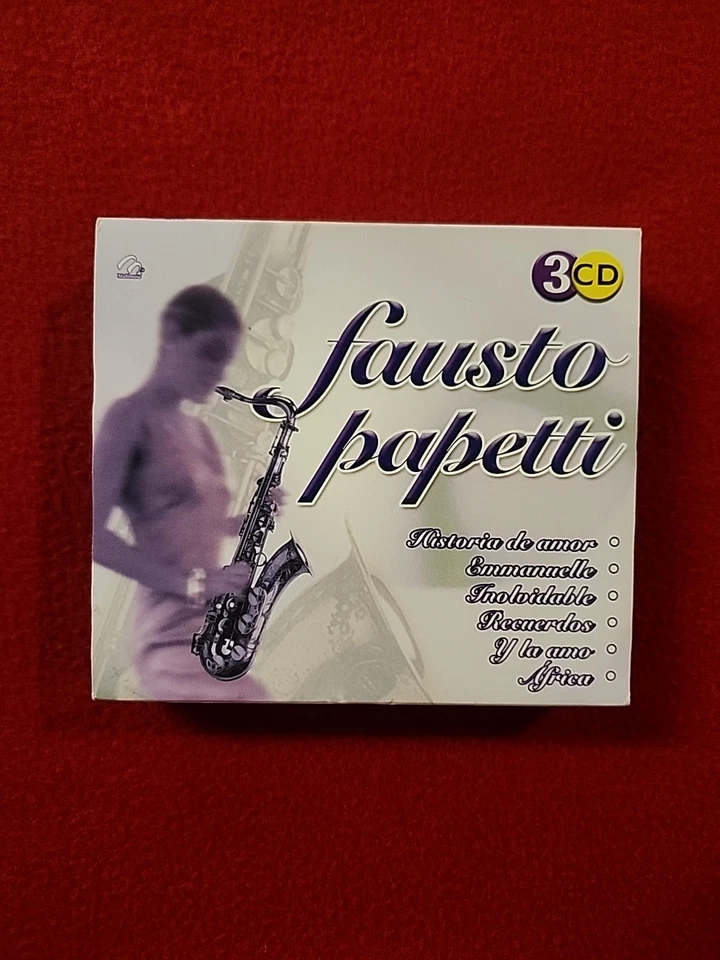 Fausto papetti (3 CD Box Set 2005) Multimusic S.A. Mexico, Como Nuevo. - Image 3 of 4