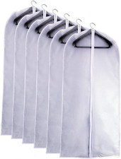 Suit Bags for Closet Storage Garment Bag 24''X40'' Clear Garment Bags for Han...