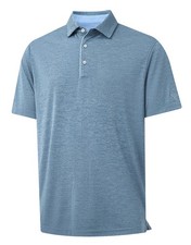 Mens Golf Shirt Short Sleeve Dry Fit Casual Moisture Wicking Performance Heat...