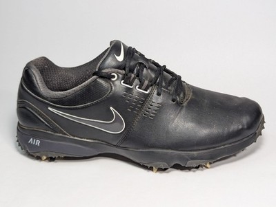 Nike Air Rival III Golf Shoes 628533-001 Men's Size 7.5 Black Cleats