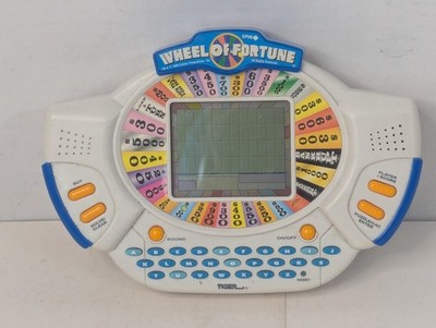 Vintage 1999 Tiger Electronics Wheel Of Fortune Handheld Game