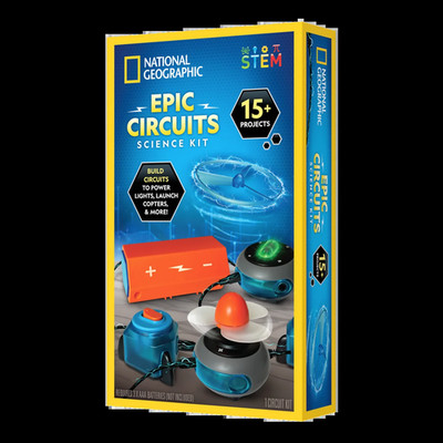 Epic Circuit Science Kit for STEM Learning Ages 8 and Over