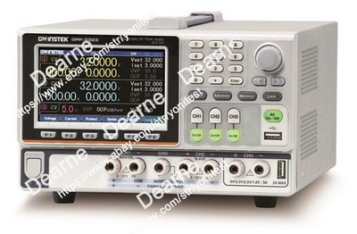 GW Instek GPP-3323 DC Power Supply 217W Programmable 3 Channel 32V 3A LAN GPIB