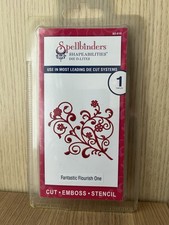 Spellbinders Shapeabilities Die D-Lites Fantastic Flourish One