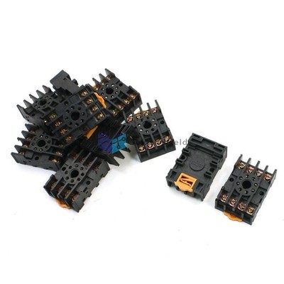 HH54P 4PDT 14Pins Electromagnetic Power Relay w DYF14A Base Coil AC 36V Kd #fv
