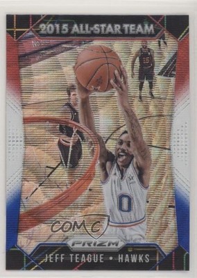 2015-16 Panini Prizm All-Star Team Red White & Blue Prizm Jeff Teague #362 kq9