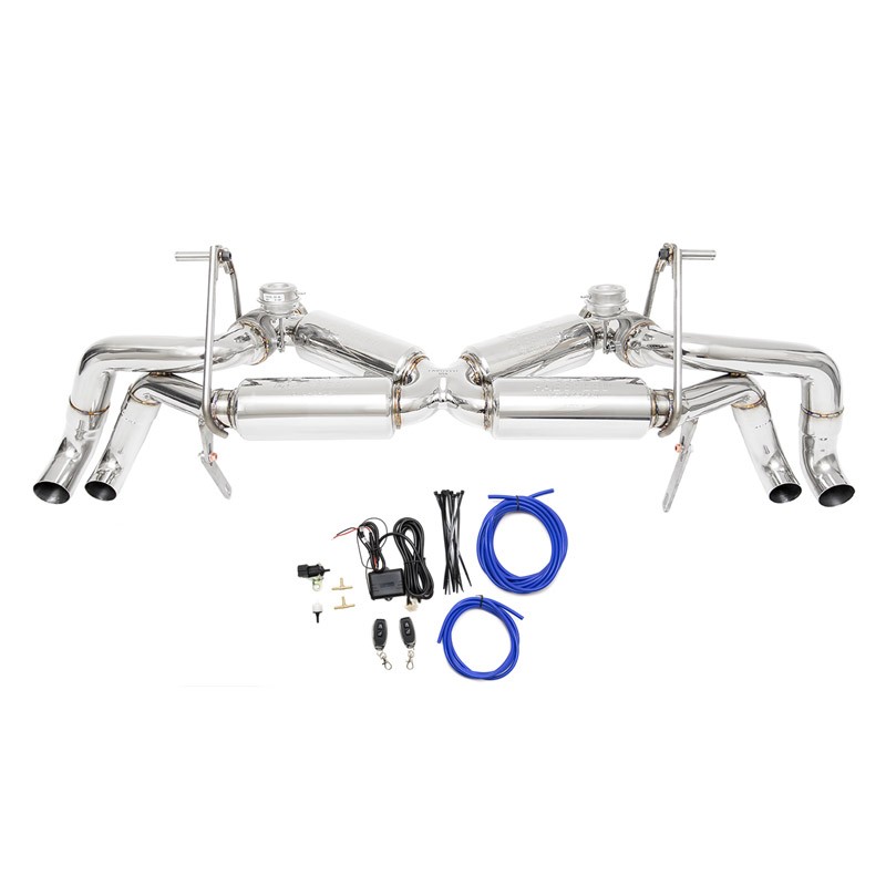 Fabspeed Audi R8 V10 Valvetronic Supersport X-Pipe Exhaust System 2009-2012