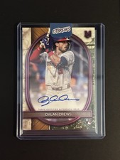 🔥2025 Topps Museum Collection Dylan Crews Archival Auto RC Pink Sapphire #/99🔥