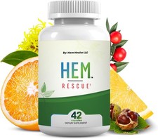 Hem Rescue By Hem Healer Natural Hemorrhoid Support Supplement