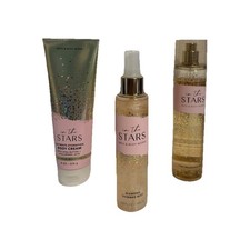 Bath  Body Works IN THE STARS 3pc set. Diamond  fragrance mists, body cream