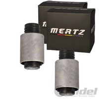 2X Mertz Querlenkerlager Buchse Hinten Innen Oben Beidseitig Passend FÜR BMW 3