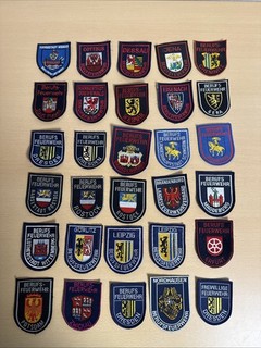 #26 Feuerwehrabzeichen Patches 30 Stück