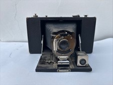 ANTIQUE KODAK NO. 3 FOLDING BROWNIE MODEL D FILM CAMERA AS IS UNTESTED
