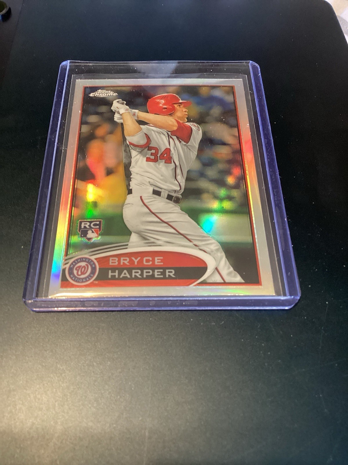 2012 Topps Chrome - Bryce Harper #196 Refractor (RC)