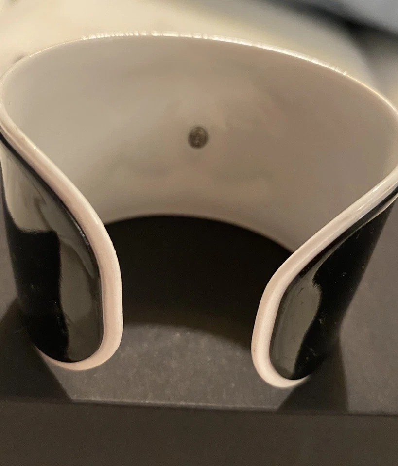 Brazalete plástico negro/blanco talla S Foto 2 de 2