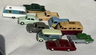 10 VARIOUS LESNEY MATCHBOX ORIGINAL DIECAST VEHICLES - VERY GOOD REPAINTS.