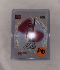 Caden Curry 2025 Onit OSU Team Color Signature Shimmer Card (S-4) Auto/199