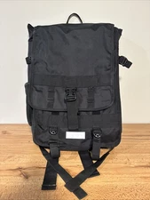 High Sierra Black Unisex CITYPAK THE PAK Utility Backpack Black Nylon Survival