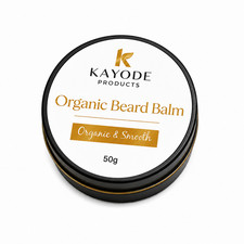 Organic Beard Balm 50g – Natural Beard Moisturiser & Softener
