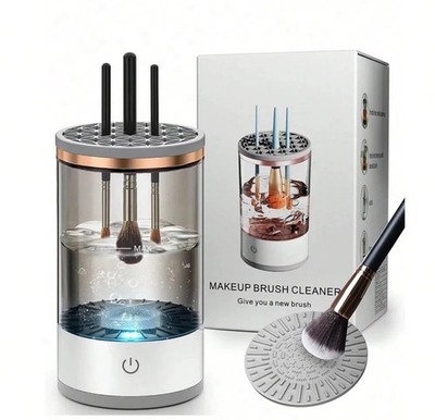 Elektrischer Make-up Pinsel Reiniger Maschine Tragbar Automatisch USB + GRATIS GESCHENK   UK