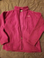 Columbia fleece jacket - hot pink -youth xl