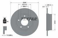 2X Bremsscheibe PRO Textar 92335803 FüR Renault Arkana 1 Tce 140 LDN0 160 LDN1