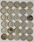 Set of (30) Roosevelt Dimes, Dated 1946 - 1964