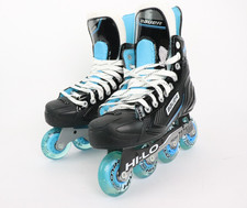 Bauer RSX Inline Hockey JR / Right Skate Size 4 / Left Skate Size 5 / NEW READ
