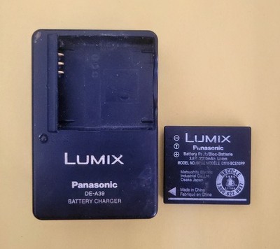 Panasonic LUMIX DMC-FX37 Black 10.1MP Digital Camera w Battery SD