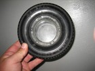 vintage general tires advertising ashtray steelex radial 1950s rare — photo 1