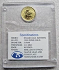 1998 $5 Canada 1/10oz Gold Maple Leaf w/Family of Eagles Privy Mark; 2nd Edition