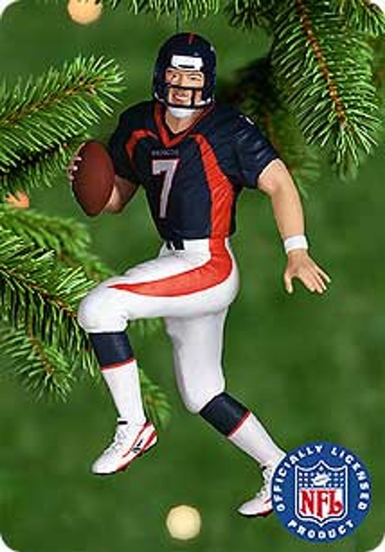 'John Elway' 'Football Legends' Series NEW Hallmark 2000 Ornament