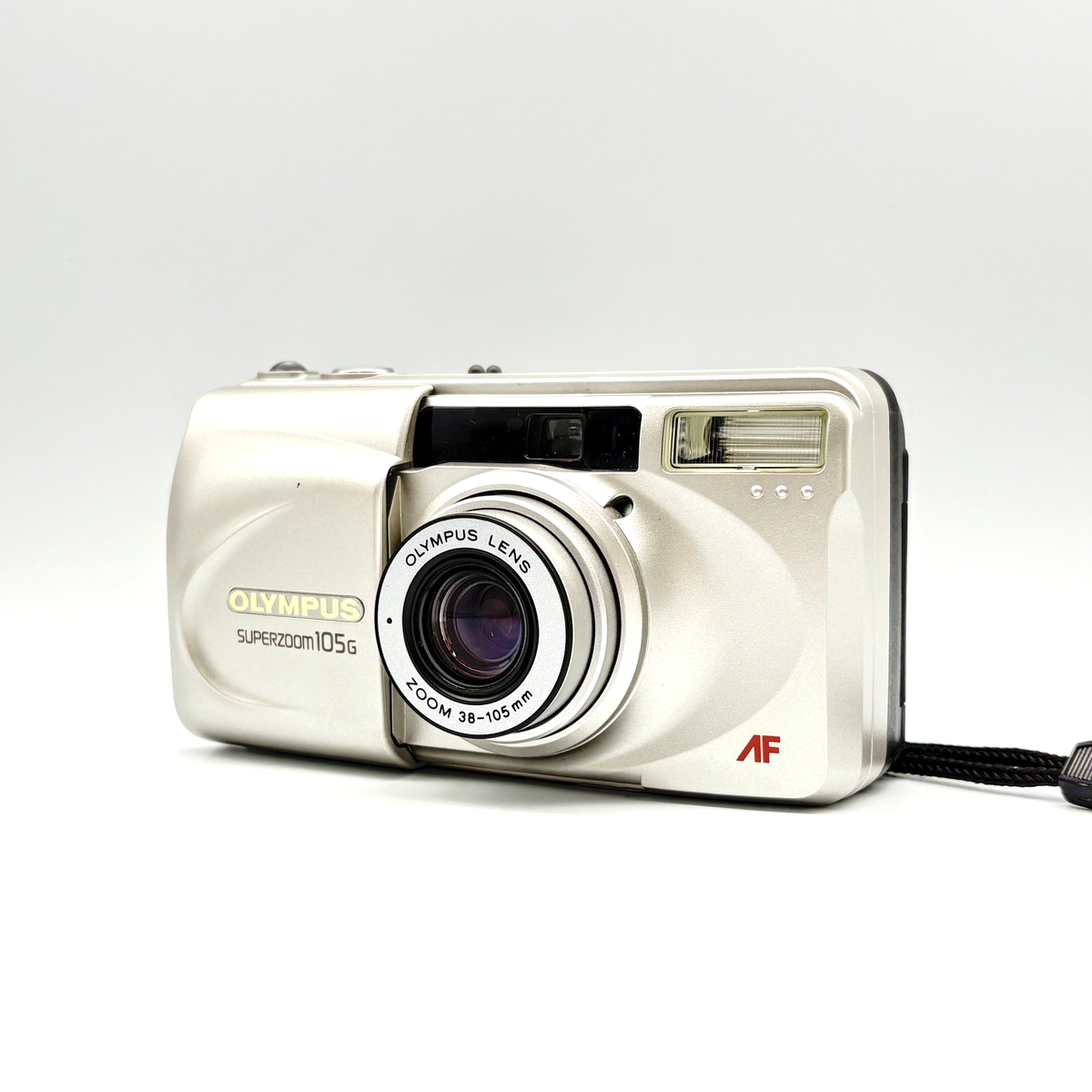 OLYMPUS SUPERZOOM 105G 35mm Point & Shoot Compact Film Camera From