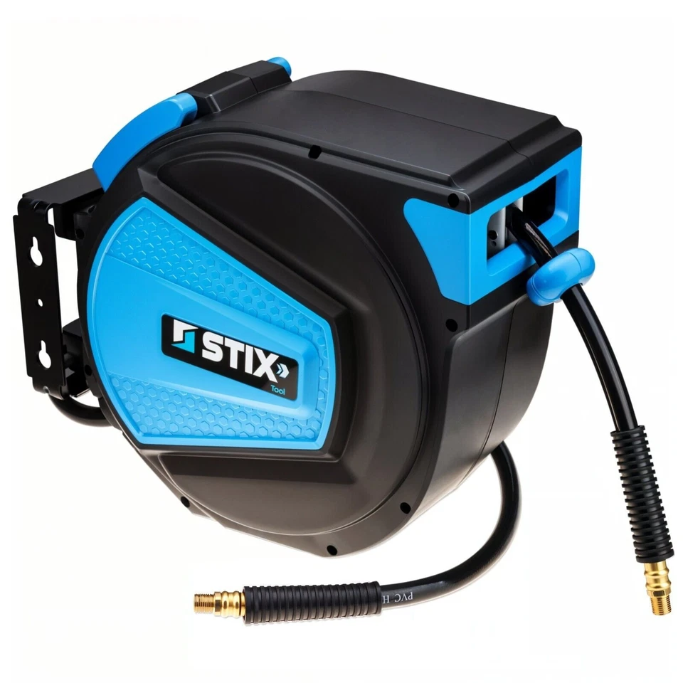 HERRAMIENTA STIX Enrollador de manguera de aire comprimido 10/15/20m manguera enrollador de...