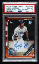 2019 Bowman Draft Orange Refractor 11/25 Logan Driscoll PSA 10 GEM MT Auto 1q7