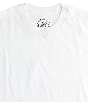 True Classic Men's T-Shirt Short Sleeve Athletic Cut Crew Neck Basics Tee Shirt