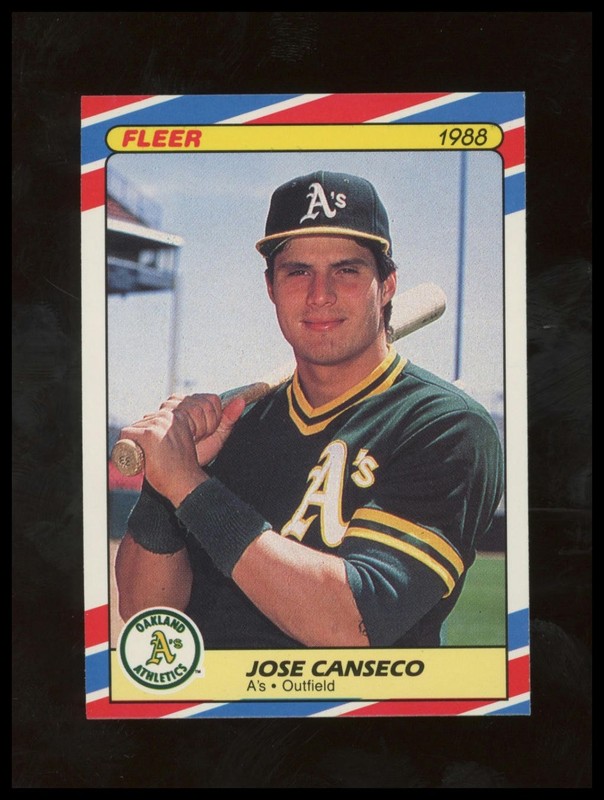 1988 Fleer SuperStars #5 Jose Canseco Baseball Card