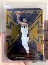 2022-23 Donruss Elite Power Formulas Orange Die-Cut Luka Doncic #24 Mavericks 