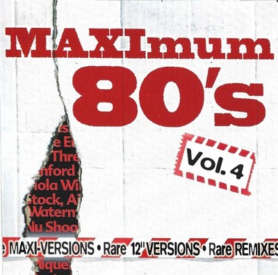 MAXIMUM 80'S VOL.4 - CD2000 - PRINCESS,NU SHOOZ,ASHFORD & SIMPSON,MIGUEL BROWN