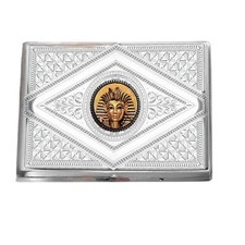 EGYPTIAN King Tutankhamun Cigarette Case Business Card ID Holder /EG01