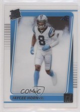 2021 Panini Clearly Donruss Rated Rookie Jaycee Horn #93 ir8