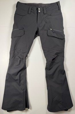 Burton DryRide Shell Cargo Snowboard Pants Mens Medium Dark Gray NWOT 2015