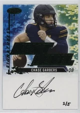 2022 High Series Next Level Signatures Green /5 Chase Garbers Rookie Auto RC