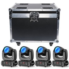 18Prism 150W Moving Head Stage Light RGBW Beam Gobo DMX Strobe Party LED Lights