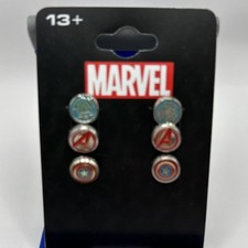 Set of 3 Marvel Avengers Captain America Iron...