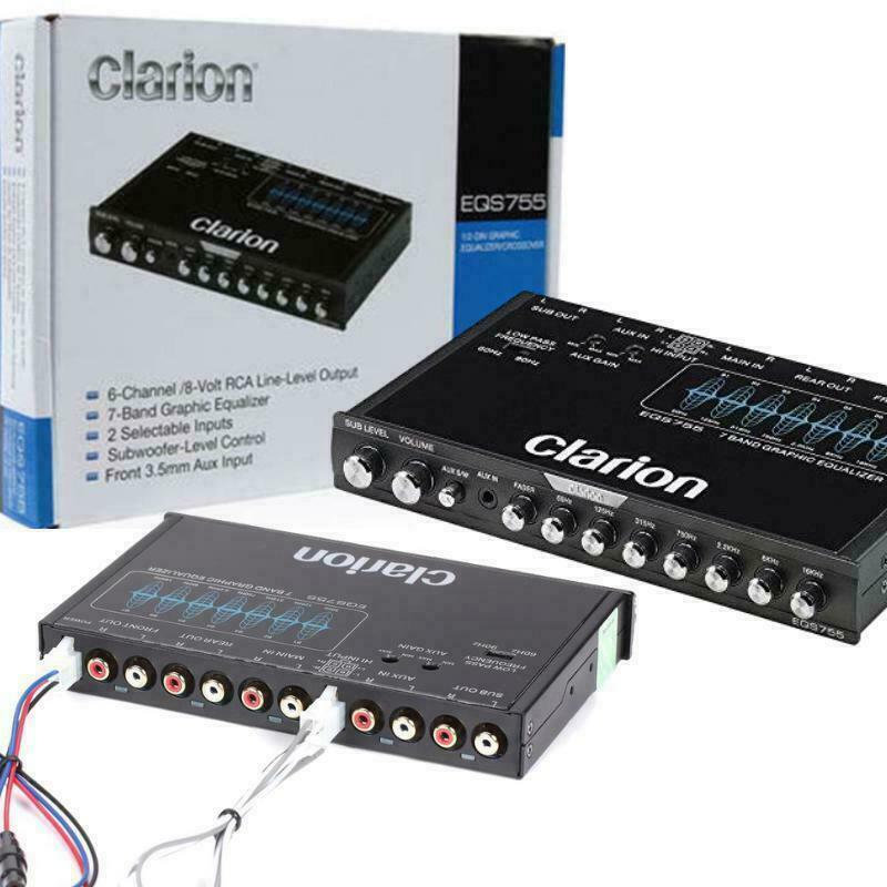 Band Car Graphic Equalizer With 3.5mm 