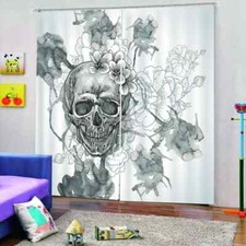 Works of art with deep meaning Printing 3D Blockout Curtains Fabric Window