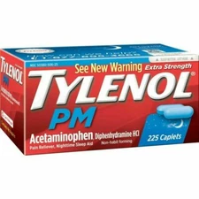 TYLENOL PM Extra Strength Pain Reliever + Sleep Aid - 225 Count
