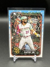 Fernando Tatis Jr. 2024 Topps Holiday Baseball Card #H44 San Diego Padres