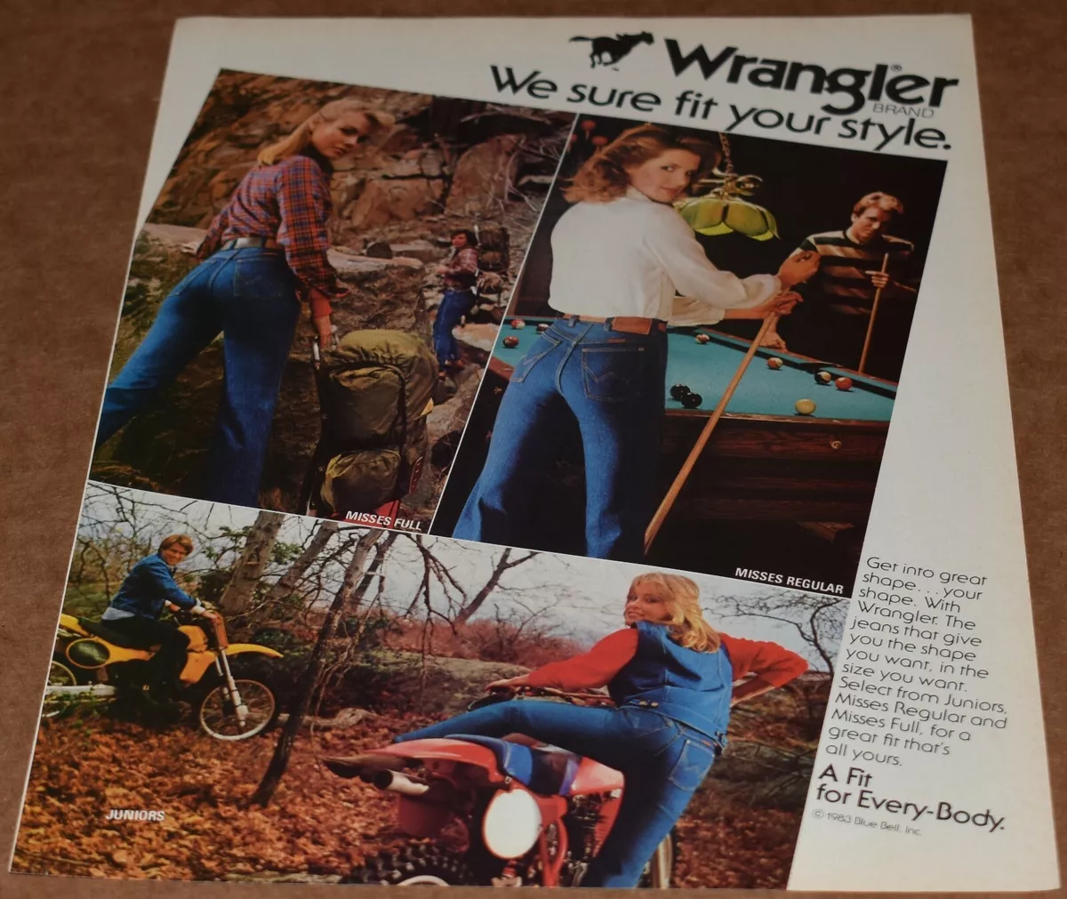 trimme Mod dårlig 1982 Print Ad Wrangler Ladies Blue Jeans Misses Juniors pinup girls style art | eBay trimme Mod dårlig 1982 Print Ad Wrangler Ladies Blue Jeans Misses Juniors pinup girls style art | eBay